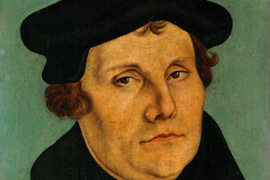 Martin Luther (1483-1546) by Lucas Cranach the Elder.
